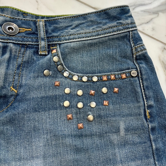 Selena Gomez for Adidas NEO Denim Shorts - Picture 2 of 5